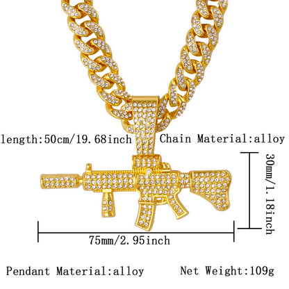 Cuban Chain Necklace Pendant – product view 76
