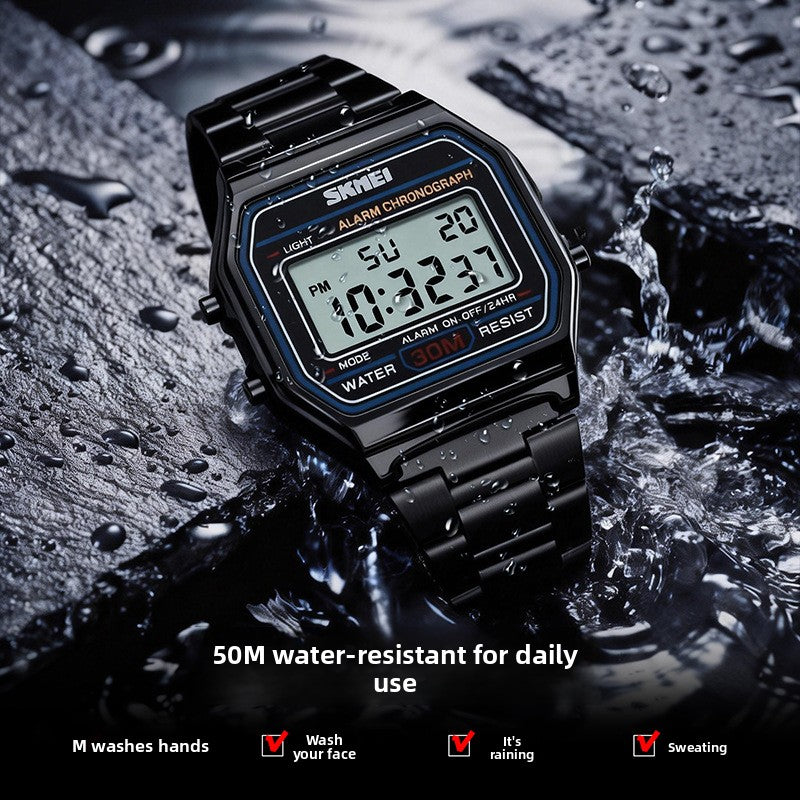 Multifunctional Digital Men's Watch – product view 4