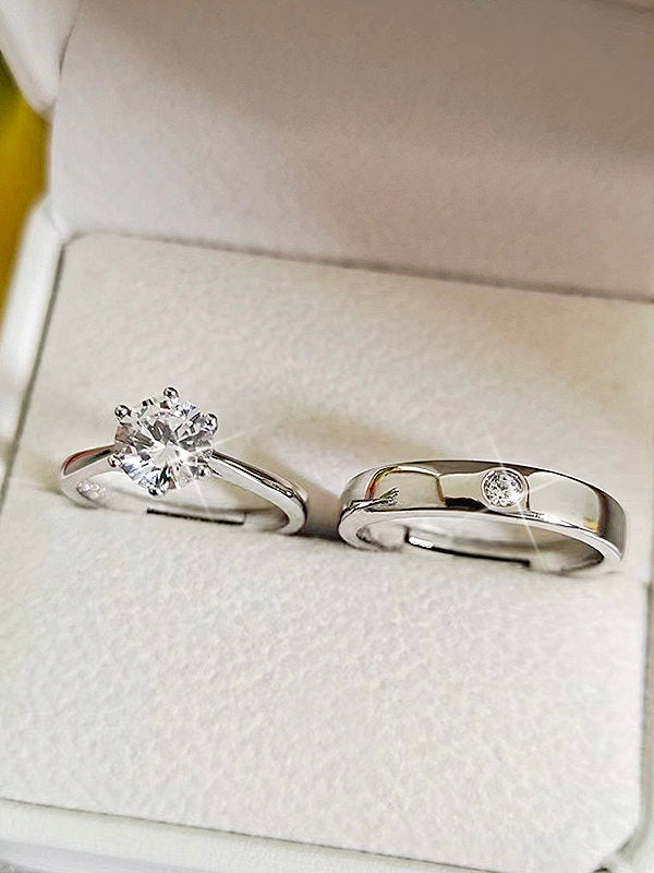 Crystal-style Ring for Wedding Ceremony – product view 1