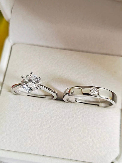 Crystal-style Ring for Wedding Ceremony – product view 1