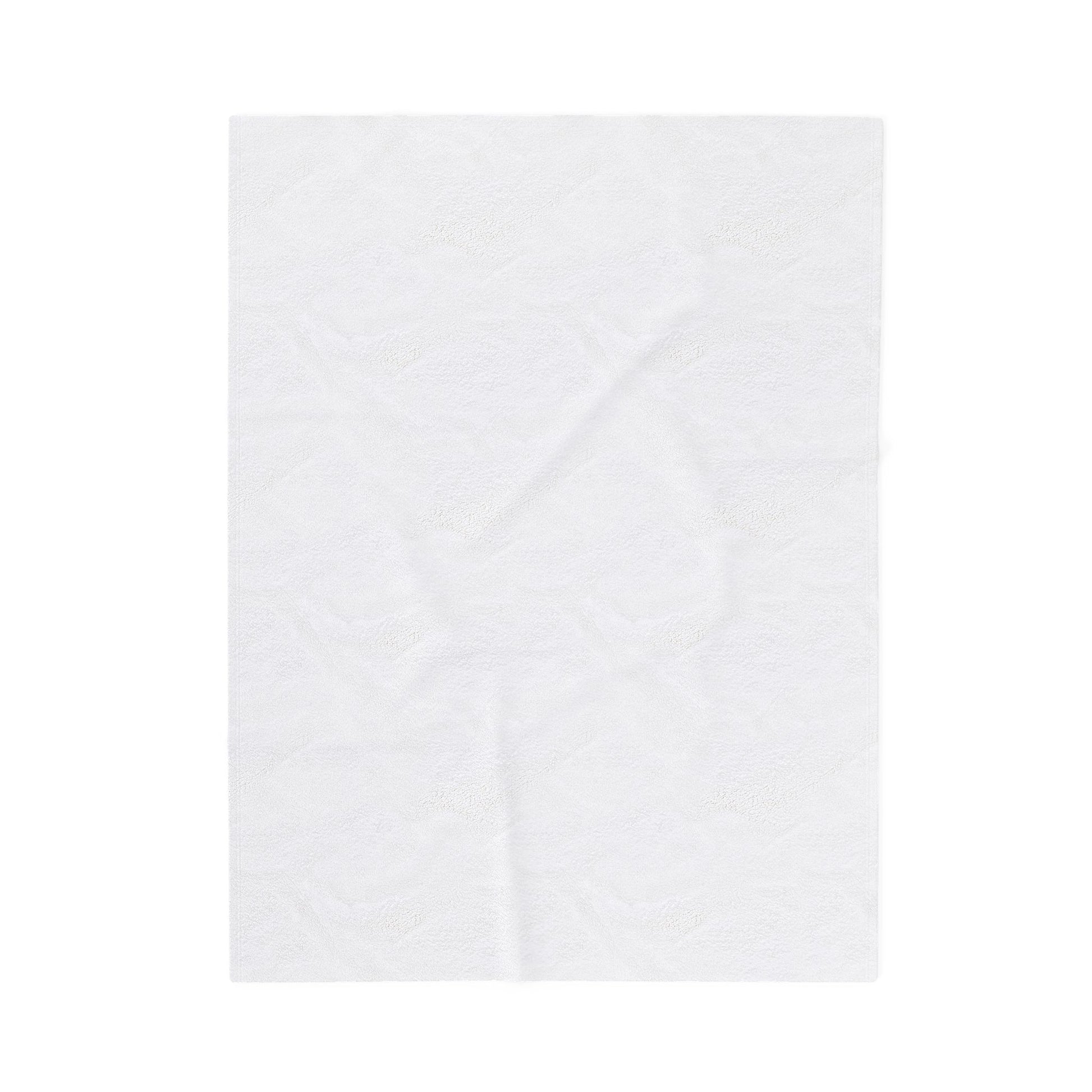 White textured fabric or cloth, slightly wrinkled, laid flat on a white background