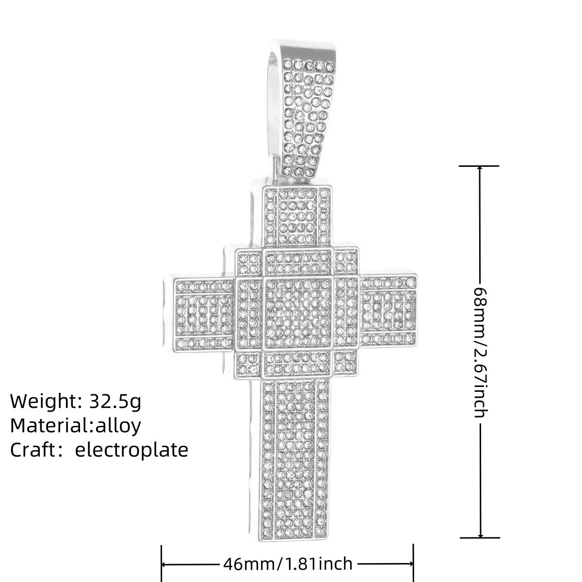 Cuban Chain Necklace Pendant – product view 35