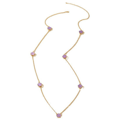 Women's Long Pendant Necklace – product view 5