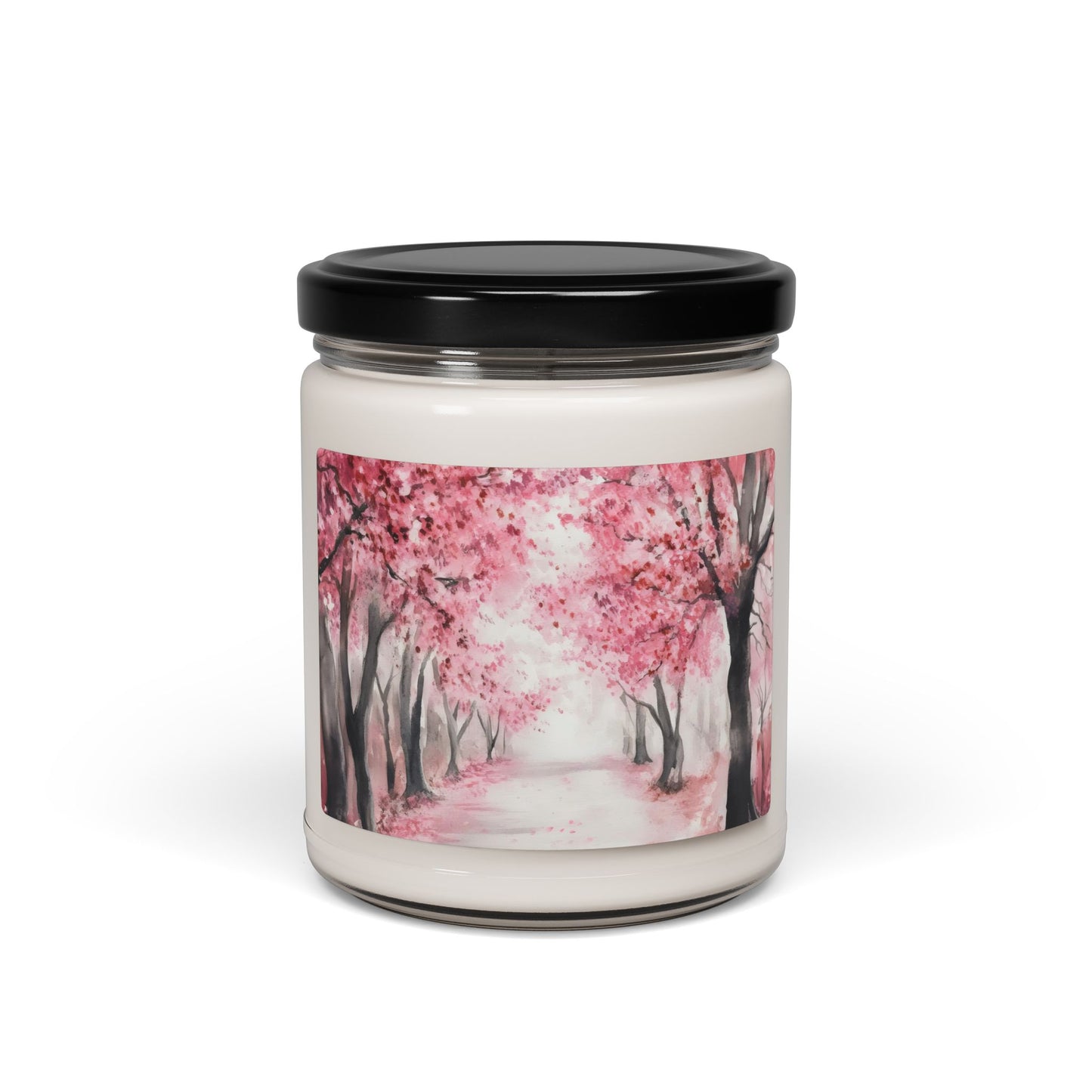 Cherry Blossom Path Candle | Scented Soy Jar 9oz
