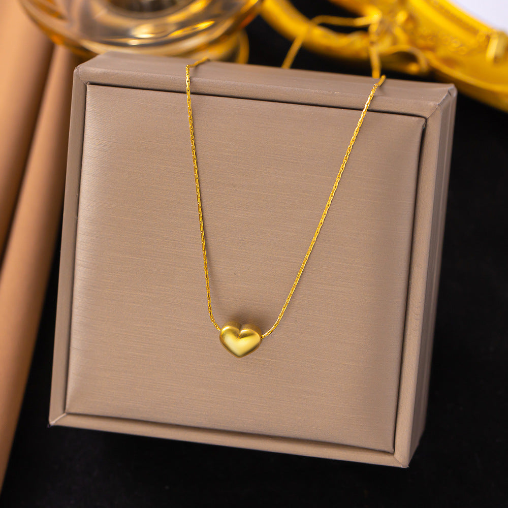 Women's Titanium Steel Heart Necklace – product view 41