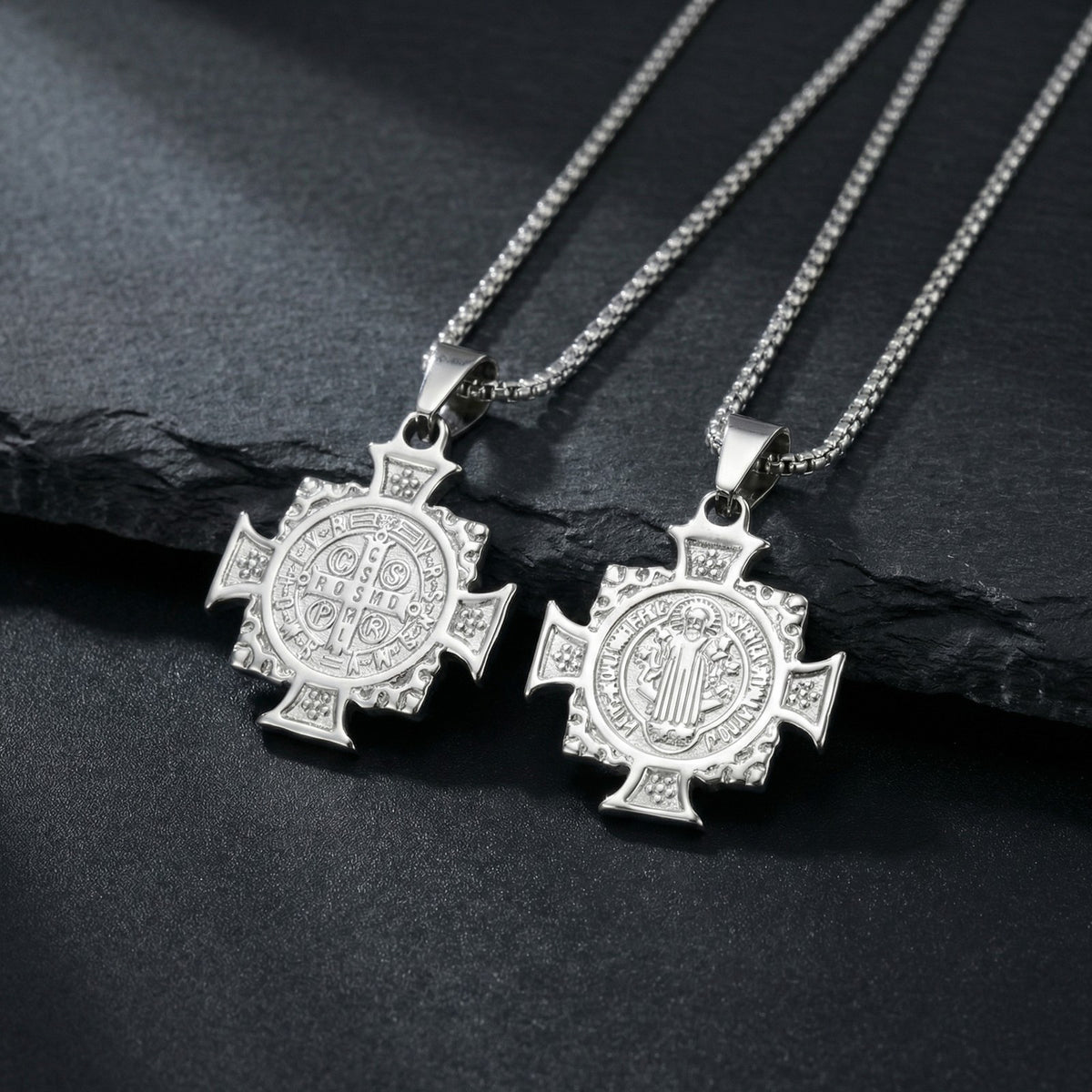 Cross Pendant Necklace – product view 4
