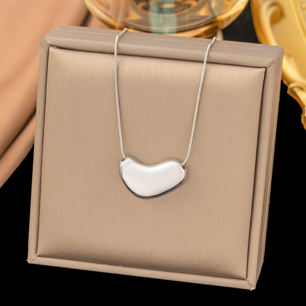 Women's Titanium Steel Heart Necklace – product view 49