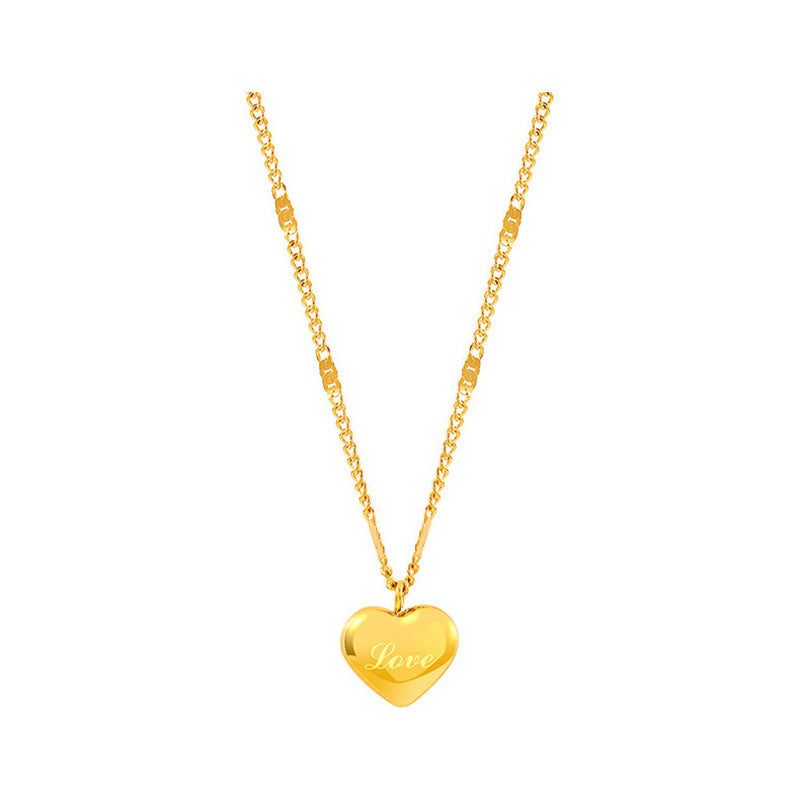 Heart Necklace Pendant – product view 2