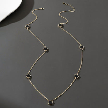 Women's Long Pendant Necklace – product view 7