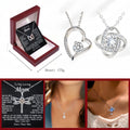 Crystal Silver Pendant Necklace