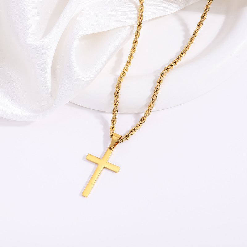 Titanium Steel Necklace – product view 2