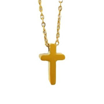 Cross Necklace – Titanium steel – product view 4