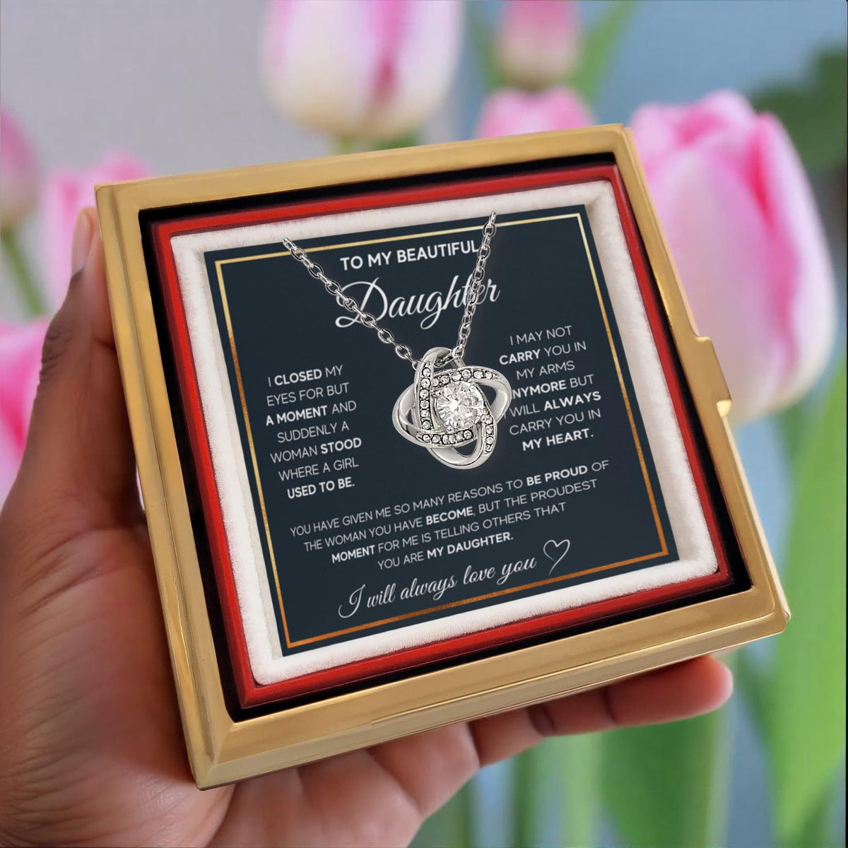 Women's Friendship Clover Necklace – product view 9