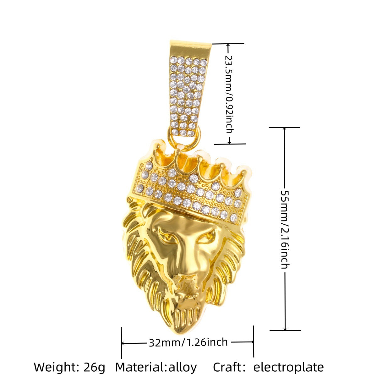 Cuban Chain Necklace Pendant – product view 48