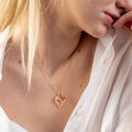 Titanium Steel Ring-Holder Necklace