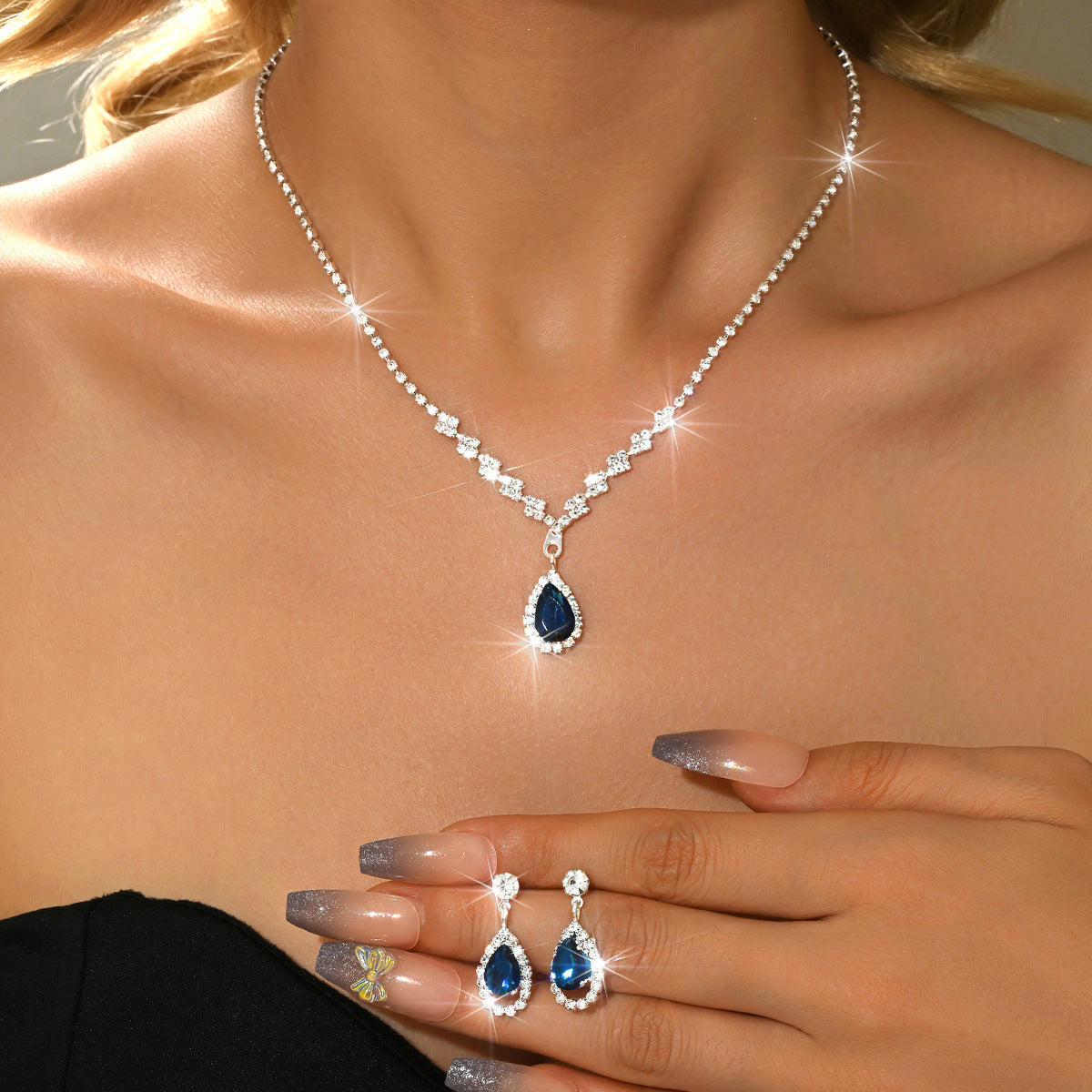 Water Drop Jewelry Set – product view 15