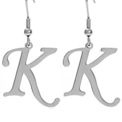 Personalized Initial Letter Earrings – product view 41