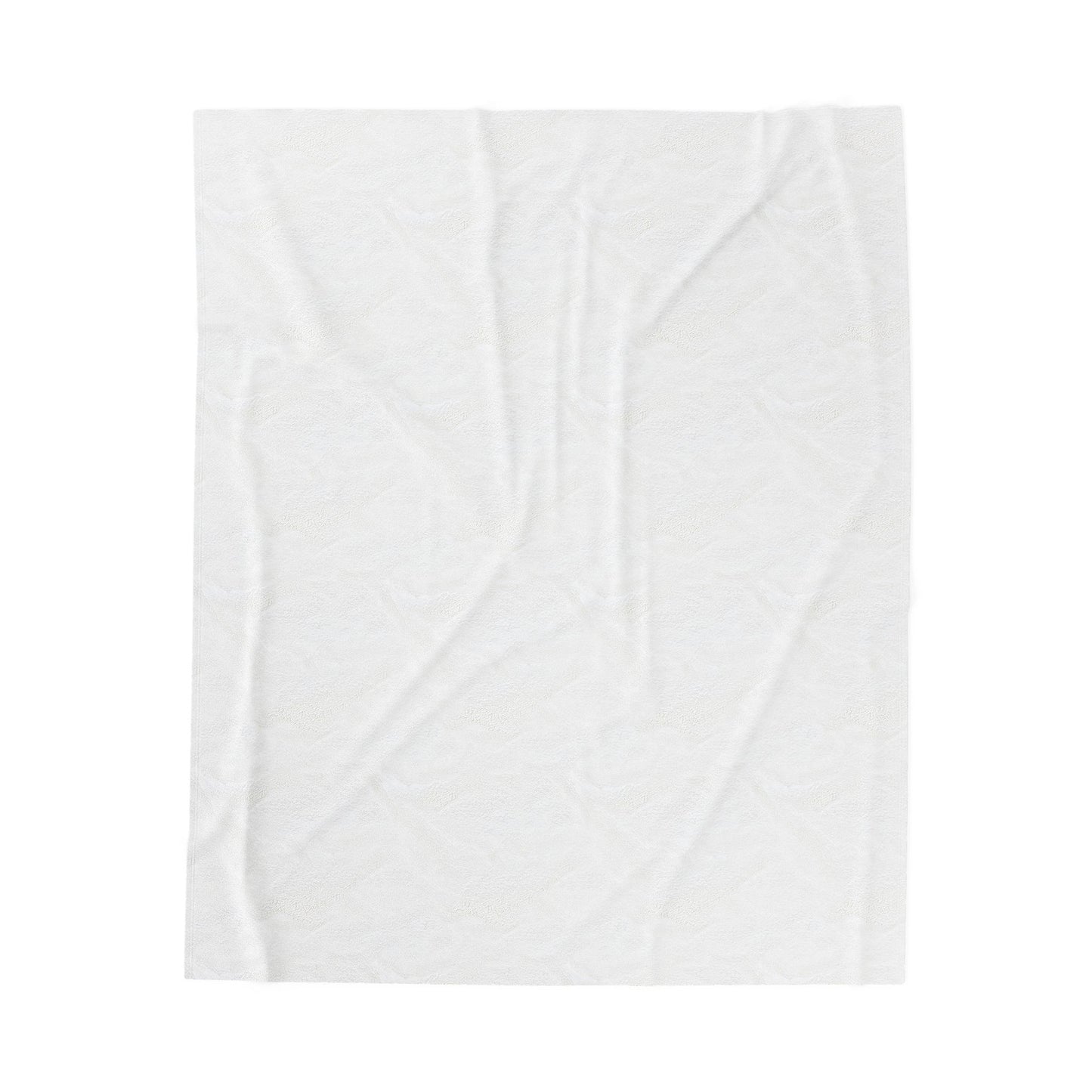 White textured throw blanket with subtle abstract pattern, soft Christian home decor