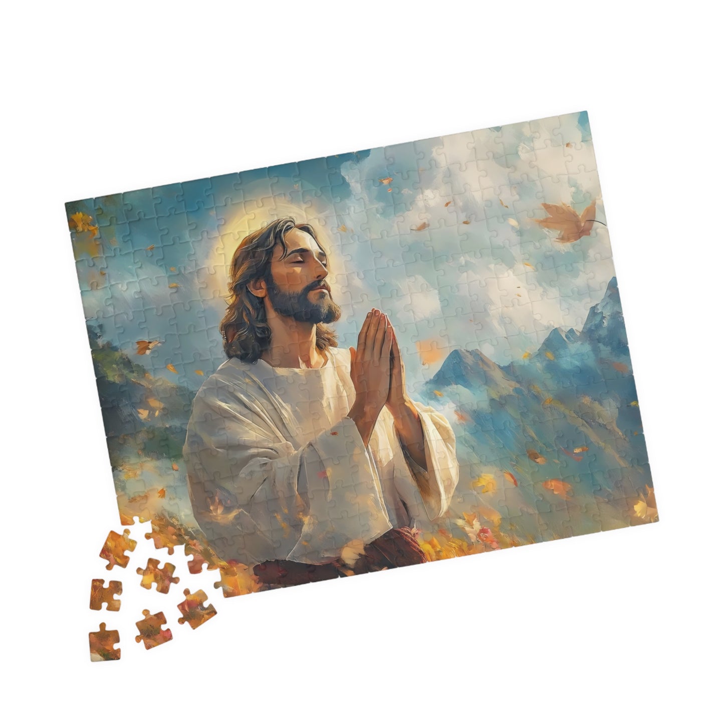 Praying Jesus Puzzle 252 Piece | Christian Religious Jigsaw