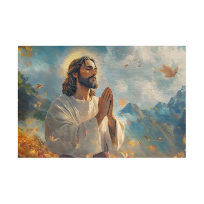 Praying Jesus Christian Jigsaw Puzzle — alternate puzzle product image 4