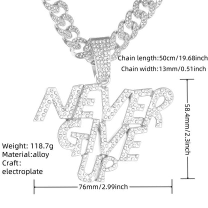 Cuban Chain Necklace Pendant – product view 13