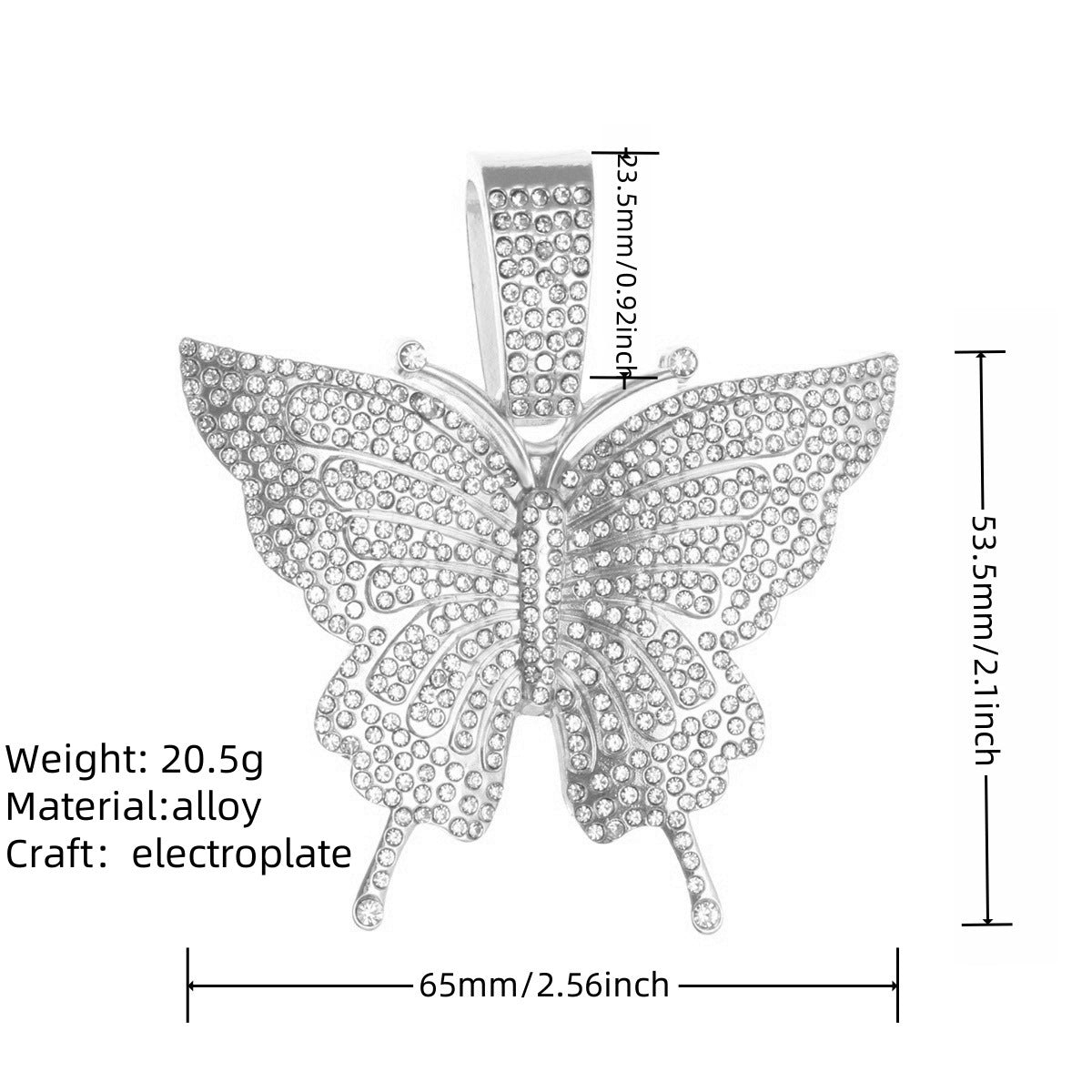 Cuban Chain Necklace Pendant – product view 55