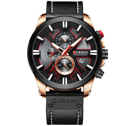 Mens Round Business Watch Calendar – product view 7