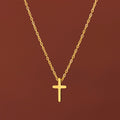 Cross Necklace – Titanium steel