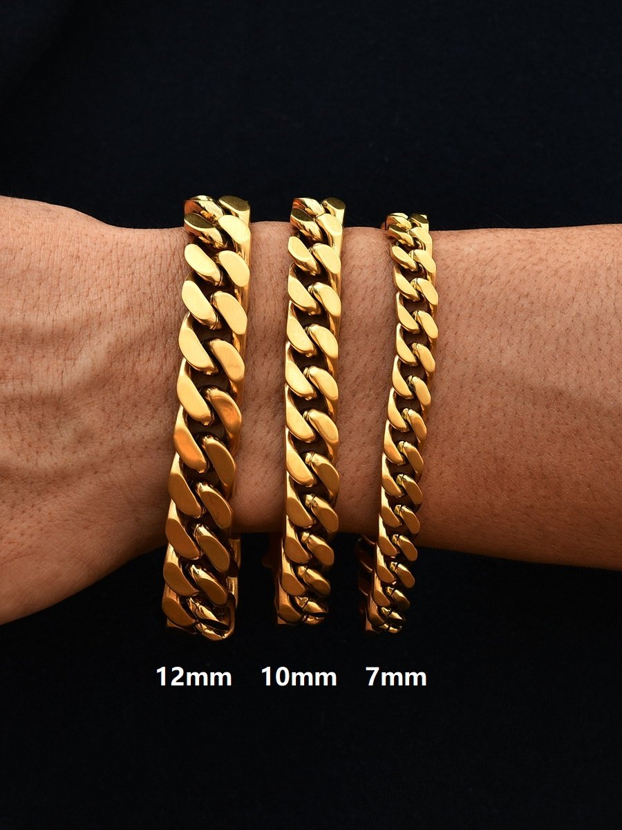 Gold-tone Cuban Chain – product view 13