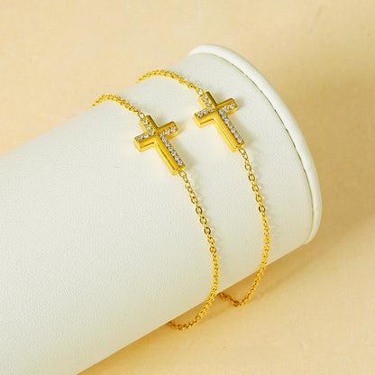 Crystal Cross Bracelet – product view 2