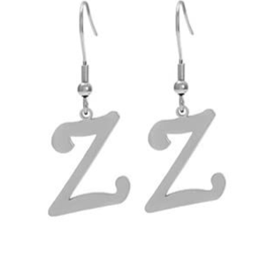 Personalized Initial Letter Earrings – product view 56