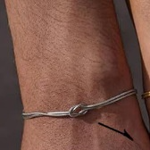 Round Snake Bone Bracelet – product view 5