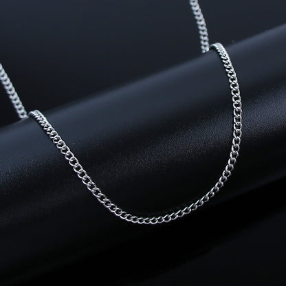 Layered Side Chain Necklace – product view 4