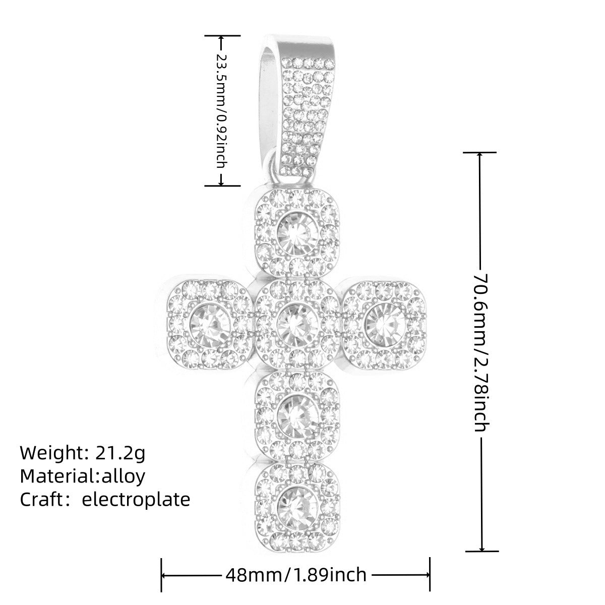 Cuban Chain Necklace Pendant – product view 53