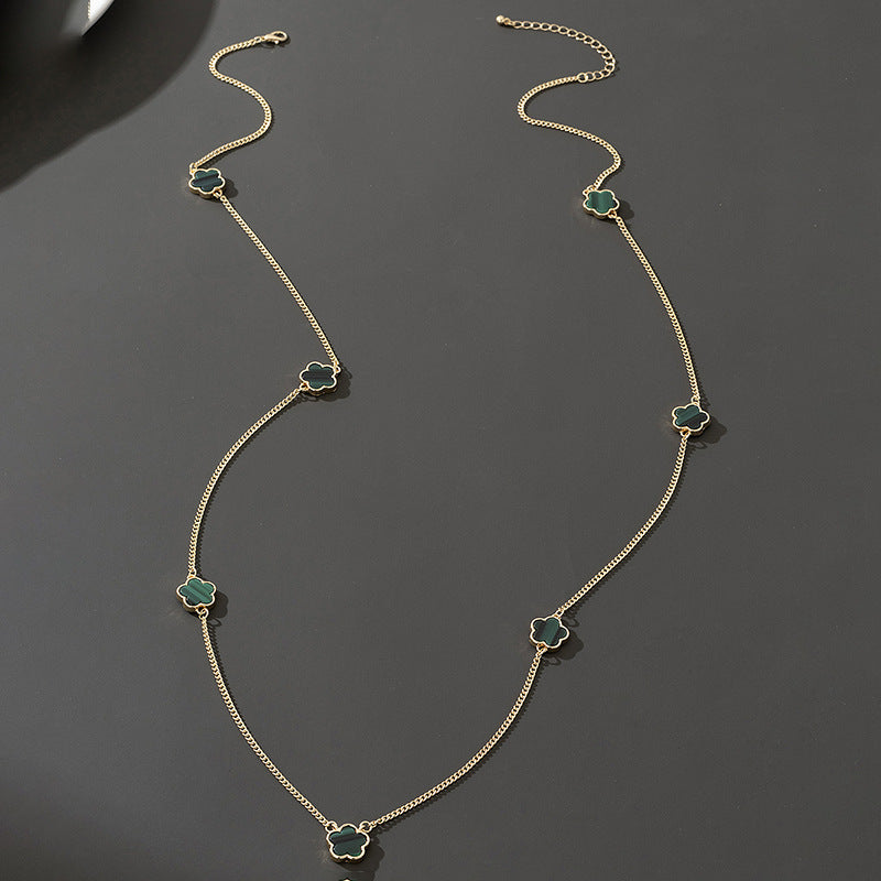 Women's Long Pendant Necklace – product view 2