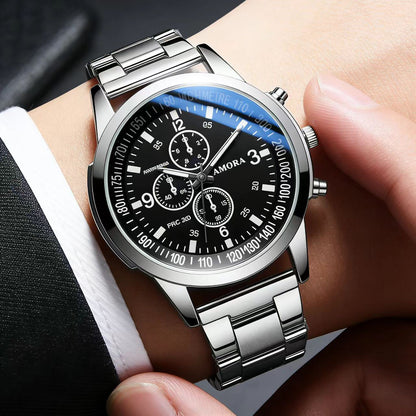 Men's Business Analog Quartz Watch – product view 17