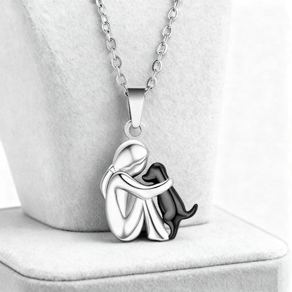 Simple Dress Women's Personalized Necklace – product view 5