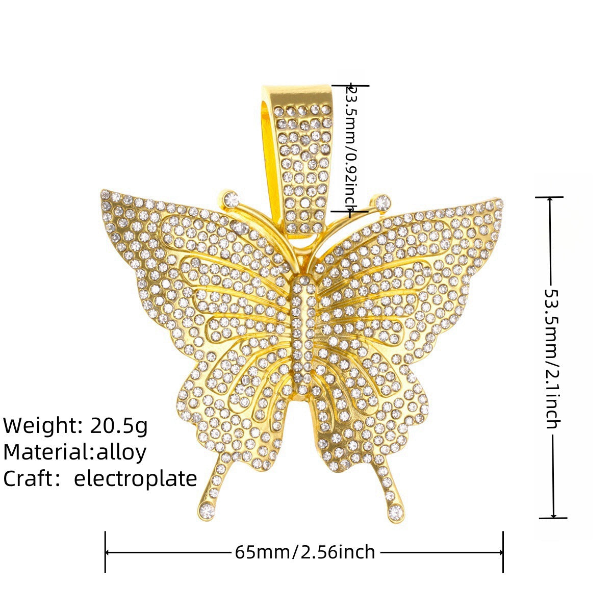 Cuban Chain Necklace Pendant – product view 54