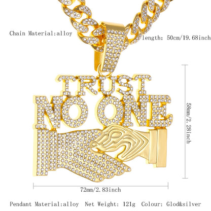 Cuban Chain Necklace Pendant – product view 60