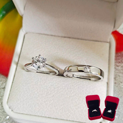 Crystal-style Ring for Wedding Ceremony – product view 8
