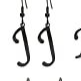 Personalized Initial Letter Earrings – product view 66