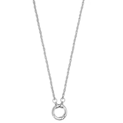 Hinged-ring Pendant Necklace – product view 5