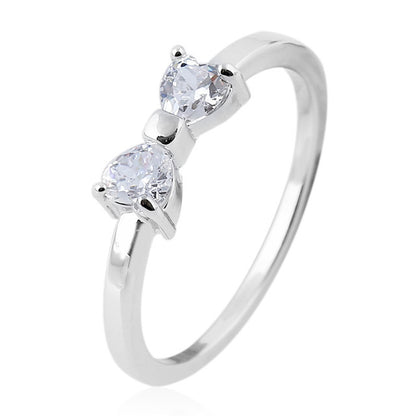Women's Crystal Heart Ring – product view 13