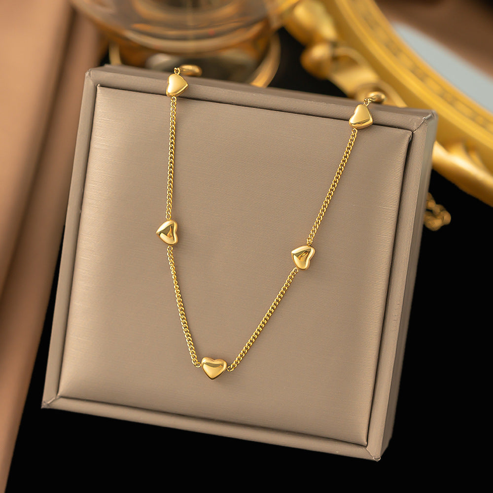 Women's Titanium Steel Heart Necklace – product view 10