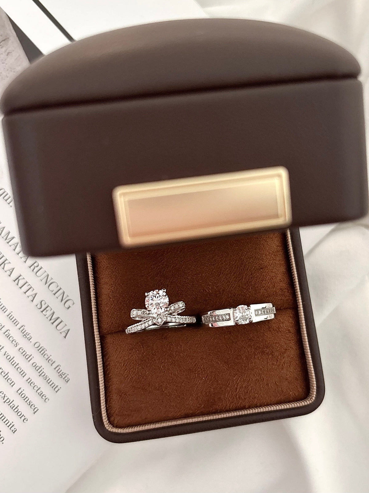 Crystal-Style Ceremony Ring – product view 24