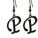 Personalized Initial Letter Earrings – product view 72