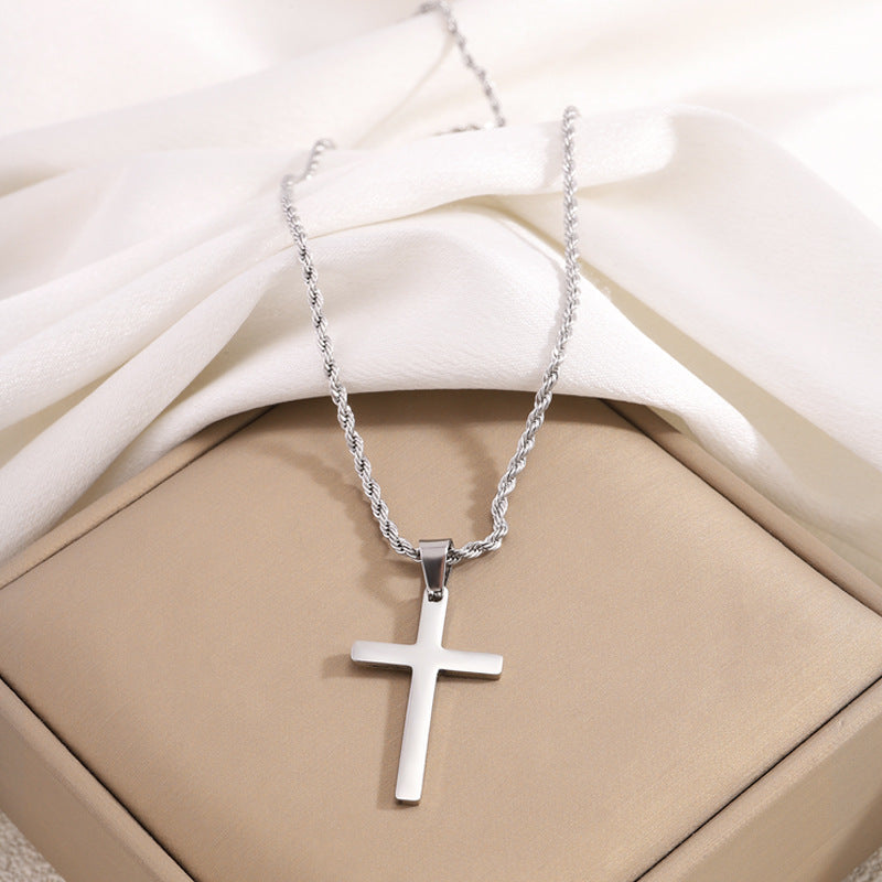 Titanium Steel Necklace – product view 6