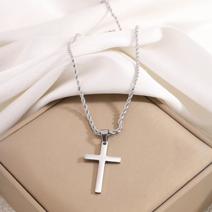 Titanium Steel Necklace – product view 6