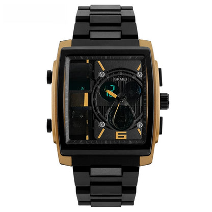Mens Square Electronic Watch – product view 2