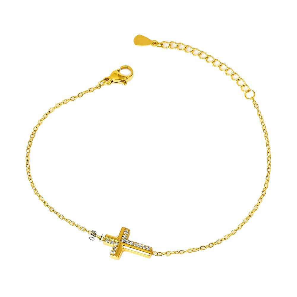 Crystal Cross Bracelet – product view 3